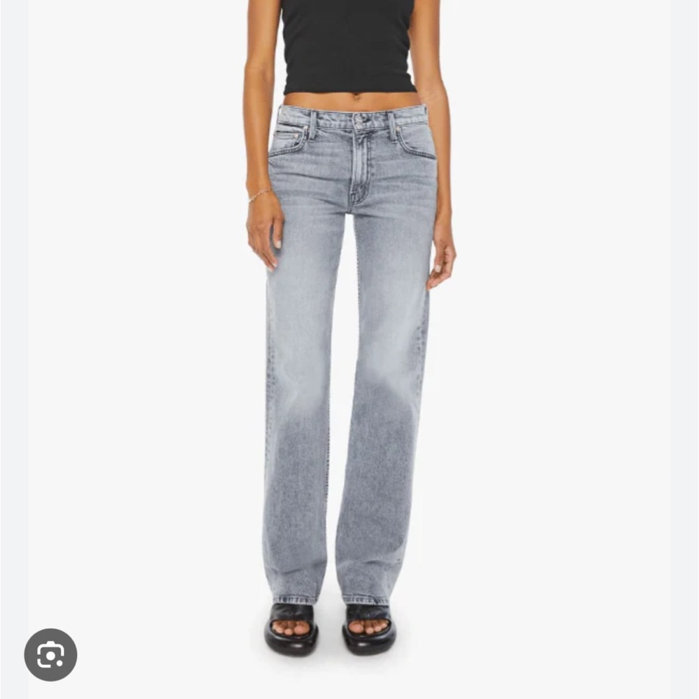 MOTHER The Bookie Heel Jeans in Drawing a Blank